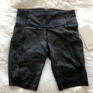 Fast and Free 10” camo shorts